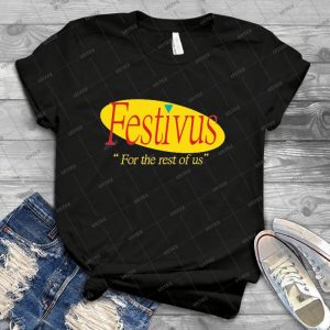 Festivus - Vintage Men's Shirt Tshirt For Women Classic Handmade Shirt Retro Graphic Tee