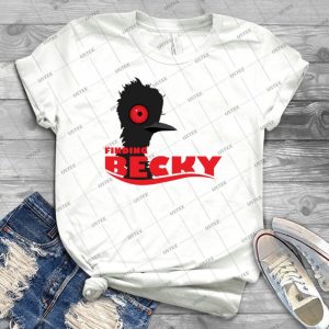 Finding Becky 1 - Vintage Men's Shirt Tshirt For Women Classic Handmade Shirt Retro Graphic Tee
