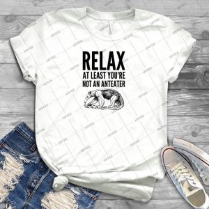 Fingal Says Relax - Vintage Men's Shirt Tshirt For Women Classic Handmade Shirt Retro Graphic Tee