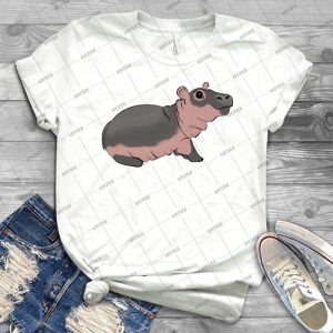 Fiona The Baby Hippo - Gift Idea Shirt For Men Tee For Women Classic Retro Vintage Graphic T-Shirt
