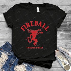 Fireball - Best Unisex Trending Handmade T-shirt Gift Idea For Men T-shirt For Woman