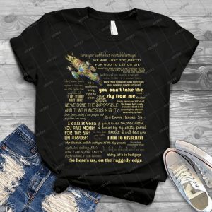Firefly Quotes - Vintage Men's Shirt Tshirt For Women Classic Handmade Shirt Retro Graphic Tee