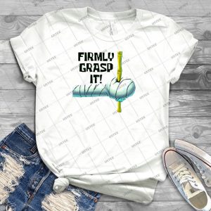 Firmly Grasp It -Spongebob - Best Unisex Trending Handmade T-shirt Gift Idea For Men T-shirt For Woman