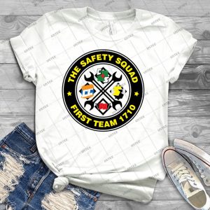 First Team 1710 Safety Squad Logo - Best Unisex Trending Handmade T-shirt Gift Idea For Men T-shirt For Woman
