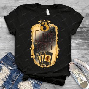 Fit For 3 Queens - Gift Idea Shirt For Men Tee For Women Classic Retro Vintage Graphic T-Shirt