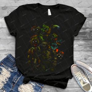 Five Nights At Freddy S 3- It S All In Your Mind - Vintage Men's Shirt Tshirt For Women Classic Handmade Shirt Retro Graphic Tee