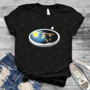 Flat Earth - Best Unisex Trending Handmade T-shirt Gift Idea For Men T-shirt For Woman