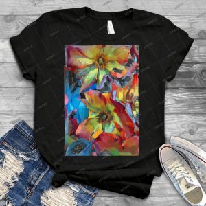Flat Rose Blooms - Best Unisex Trending Handmade T-shirt Gift Idea For Men T-shirt For Woman
