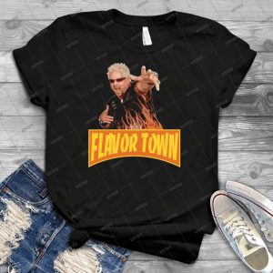 Flavor Town Usa-Guy Flerl - Best Unisex Trending Handmade T-shirt Gift Idea For Men T-shirt For Woman