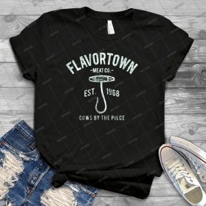 Flavortown - Vintage Men's Shirt Tshirt For Women Classic Handmade Shirt Retro Graphic Tee
