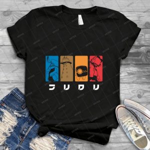 Flcl T Shirt - Vintage Men's Shirt Tshirt For Women Classic Handmade Shirt Retro Graphic Tee