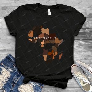 Flexin My Complexion - Best Unisex Trending Handmade T-shirt Gift Idea For Men T-shirt For Woman