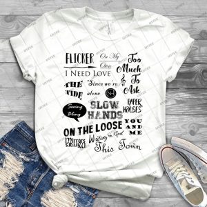 Flicker Songs - Niall Horan - Gift Idea Shirt For Men Tee For Women Classic Retro Vintage Graphic T-Shirt