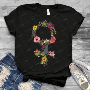 Floral Feminist - Best Unisex Trending Handmade T-shirt Gift Idea For Men T-shirt For Woman