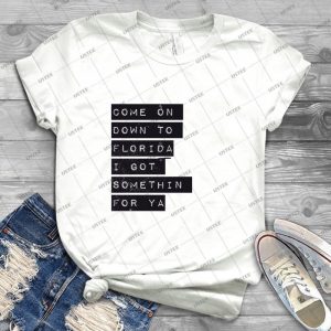 Florida Kilos - Vintage Men's Shirt Tshirt For Women Classic Handmade Shirt Retro Graphic Tee
