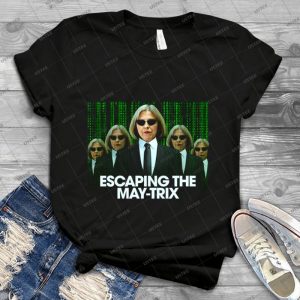 Flucht Aus Dem Mai-trix 7 - Vintage Men's Shirt Tshirt For Women Classic Handmade Shirt Retro Graphic Tee