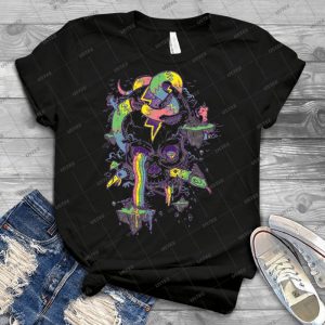 Flying Rainbow Skull Island - Best Unisex Trending Handmade T-shirt Gift Idea For Men T-shirt For Woman