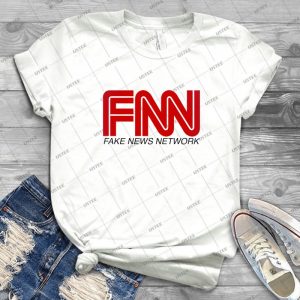 Fnn-Fake News Network - Gift Idea Shirt For Men Tee For Women Classic Retro Vintage Graphic T-Shirt