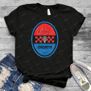 Football-Croatia - Distressed - - Best Unisex Trending Handmade T-shirt Gift Idea For Men T-shirt For Woman