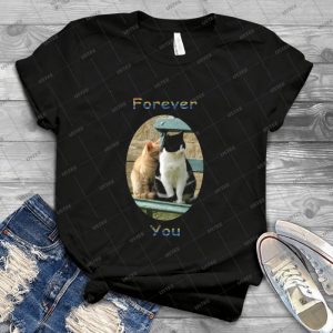 For Ever You 17 - Vintage Men's Shirt Tshirt For Women Classic Handmade Shirt Retro Graphic Tee