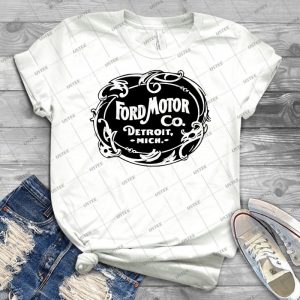 Ford Motor Co Vintage Logo - Gift Idea Shirt For Men Tee For Women Classic Retro Vintage Graphic T-Shirt