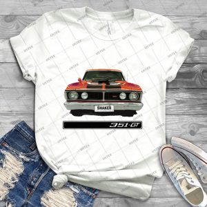 Ford Xy Gt Falcon 98 - Vintage Men's Shirt Tshirt For Women Classic Handmade Shirt Retro Graphic Tee
