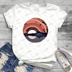 Forest Night Reflection - Best Unisex Trending Handmade T-shirt Gift Idea For Men T-shirt For Woman