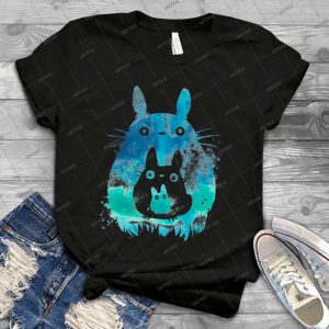 Forest Spirits - Vintage Men's Shirt Tshirt For Women Classic Handmade Shirt Retro Graphic Tee