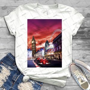Formula 1 - London 60 - Trending Shirt For Women Vintage Retro Tee For Men Kid's T-Shirt Handmade Shirt