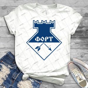 Fort Technologia - Blue - - Gift Idea Shirt For Men Tee For Women Classic Retro Vintage Graphic T-Shirt