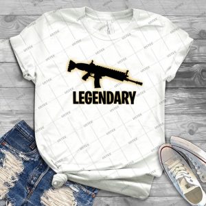 Fortnite- Legendary Scar - Gift Idea Shirt For Men Tee For Women Classic Retro Vintage Graphic T-Shirt