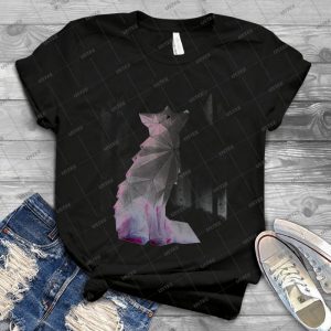 Fox In The Snow 21 - Vintage Men's Shirt Tshirt For Women Classic Handmade Shirt Retro Graphic Tee