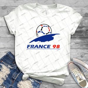 France 98 76 - Trending Shirt For Women Vintage Retro Tee For Men Kid's T-Shirt Handmade Shirt
