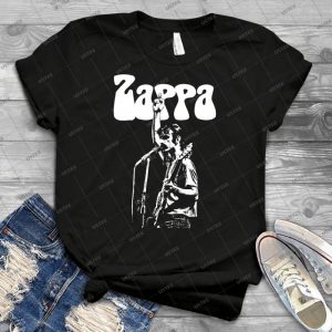 Frank Zappa Givin The Finger - Best Unisex Trending Handmade T-shirt Gift Idea For Men T-shirt For Woman