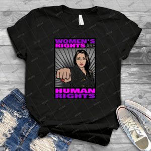 Frauenrechte Sind Menschenrechte-feminismus T-shirt - Vintage Men's Shirt Tshirt For Women Classic Handmade Shirt Retro Graphic Tee