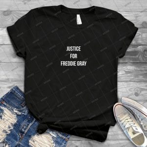 Freddie Gray Justice 52 - Vintage Men's Shirt Tshirt For Women Classic Handmade Shirt Retro Graphic Tee