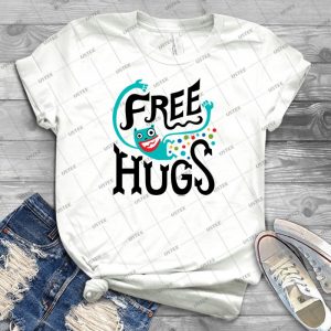 Free Hugs 21 - Trending Shirt For Women Vintage Retro Tee For Men Kid's T-Shirt Handmade Shirt