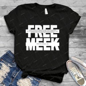 Free Meek - Gift Idea Shirt For Men Tee For Women Classic Retro Vintage Graphic T-Shirt