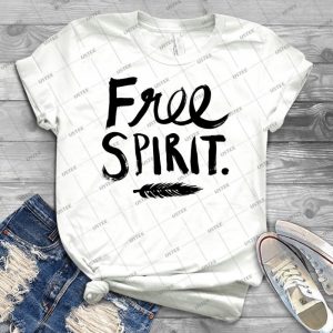 Free Spirit - Gift Idea Shirt For Men Tee For Women Classic Retro Vintage Graphic T-Shirt