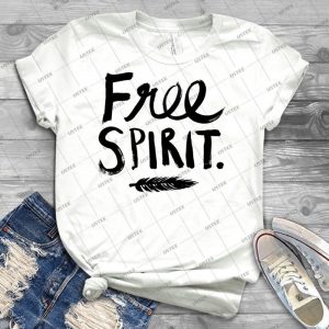 Free Spirit - Trending Shirt For Women Vintage Retro Tee For Men Kid's T-Shirt Handmade Shirt