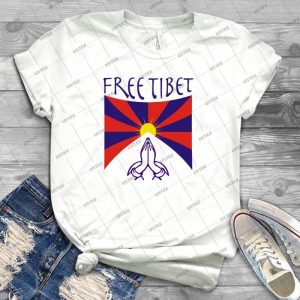 Free Tibet Shirt 91 - Trending Shirt For Women Vintage Retro Tee For Men Kid's T-Shirt Handmade Shirt