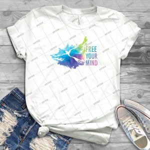 Free Your Mind - Dove 46 - Trending Shirt For Women Vintage Retro Tee For Men Kid's T-Shirt Handmade Shirt