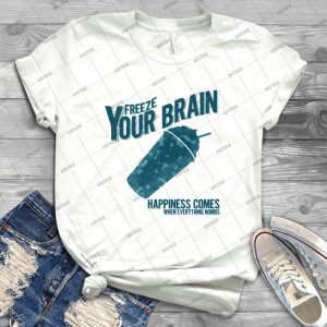 Freeze Your Brain-Heathers - Gift Idea Shirt For Men Tee For Women Classic Retro Vintage Graphic T-Shirt