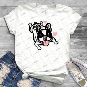 French Bulldog 58 - Trending Shirt For Women Vintage Retro Tee For Men Kid's T-Shirt Handmade Shirt