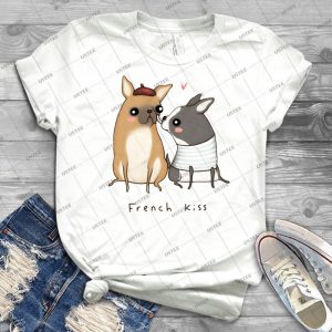 French Kiss 95 - Gift Idea Shirt For Men Tee For Women Classic Retro Vintage Graphic T-Shirt