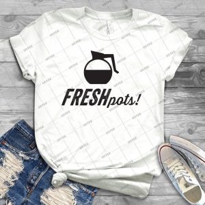 Fresh Pots - Coffee - 53 - Trending Shirt For Women Vintage Retro Tee For Men Kid's T-Shirt Handmade Shirt