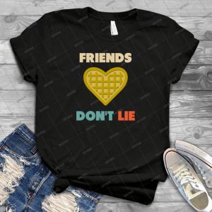 Friends Don T Lie - Gift Idea Shirt For Men Tee For Women Classic Retro Vintage Graphic T-Shirt