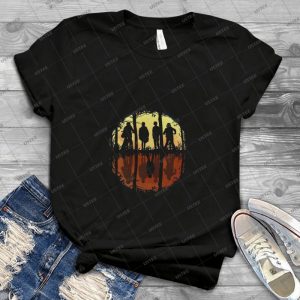 Friends Don T Lie -eleven, Stranger Things - Vintage Men's Shirt Tshirt For Women Classic Handmade Shirt Retro Graphic Tee