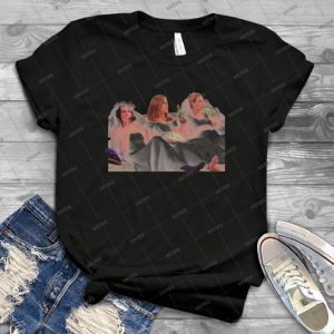 Friends Dresses - Vintage Men's Shirt Tshirt For Women Classic Handmade Shirt Retro Graphic Tee