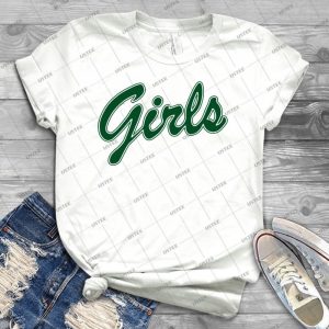 Friends Girls Sweatshirt- Green - 78 - Trending Shirt For Women Vintage Retro Tee For Men Kid's T-Shirt Handmade Shirt